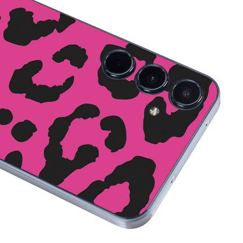 Rosy Leopard Galaxy A35 5G Skin